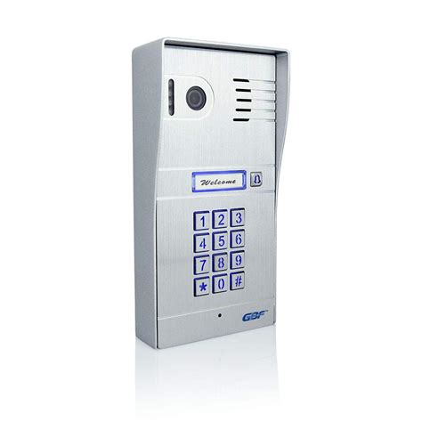 door phone intercom system rfid|GBF Smart Video Door Phone & Doorbell Smart Intercom .